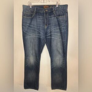 American Rag EUG slim straight leg blue jeans Size 38